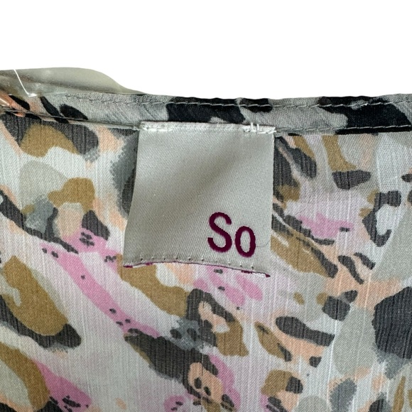 SO Leopard Kimono Duster One Size - Picture 5 of 7